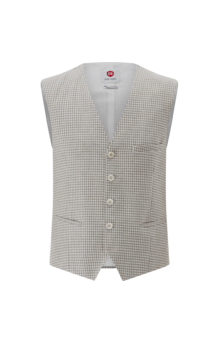 Baumwoll-Mix Weste CG Plum