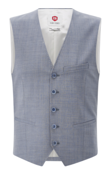 Schurwoll Weste CG Plum