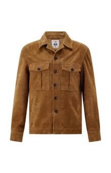 Veste chemise CG Lonnie en cuir