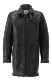 Manteau CG Lambert en cuir